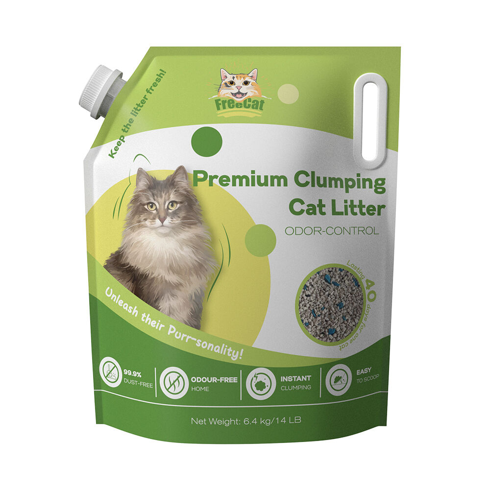 Freecat 6.4kg Premium Dust Free Clumping Pet Cat Litter Odour Control