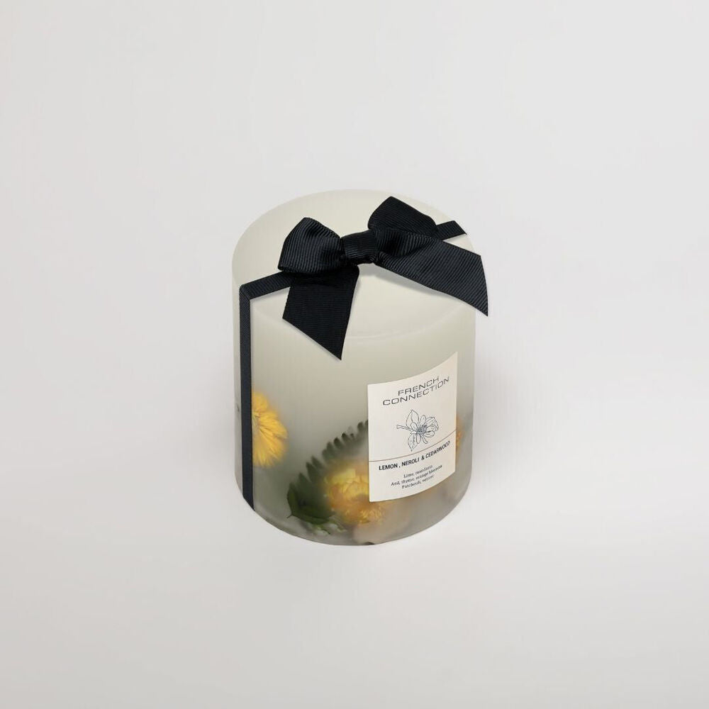 French Connection 660g Lemon, Neroli and Cedarwood Botanical Medium Candle — image 2