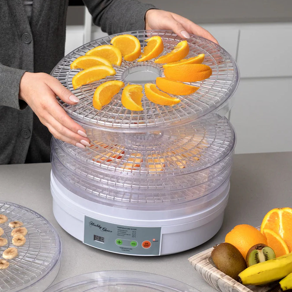 Healthy Choice 300W Food Dehydrator 5 Tier/Layer/Temperature Control/Fruit/Jerky — image 2