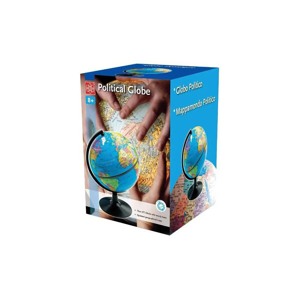Edu-Toys Educational Desk Swivel Globe 13cm Kids/Children Geography Toy 8y+ — image 2