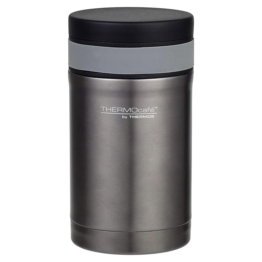 Thermos Thermocafe Vacuum Insulated Food Jar With Spoon Leakproof Portable 500Ml