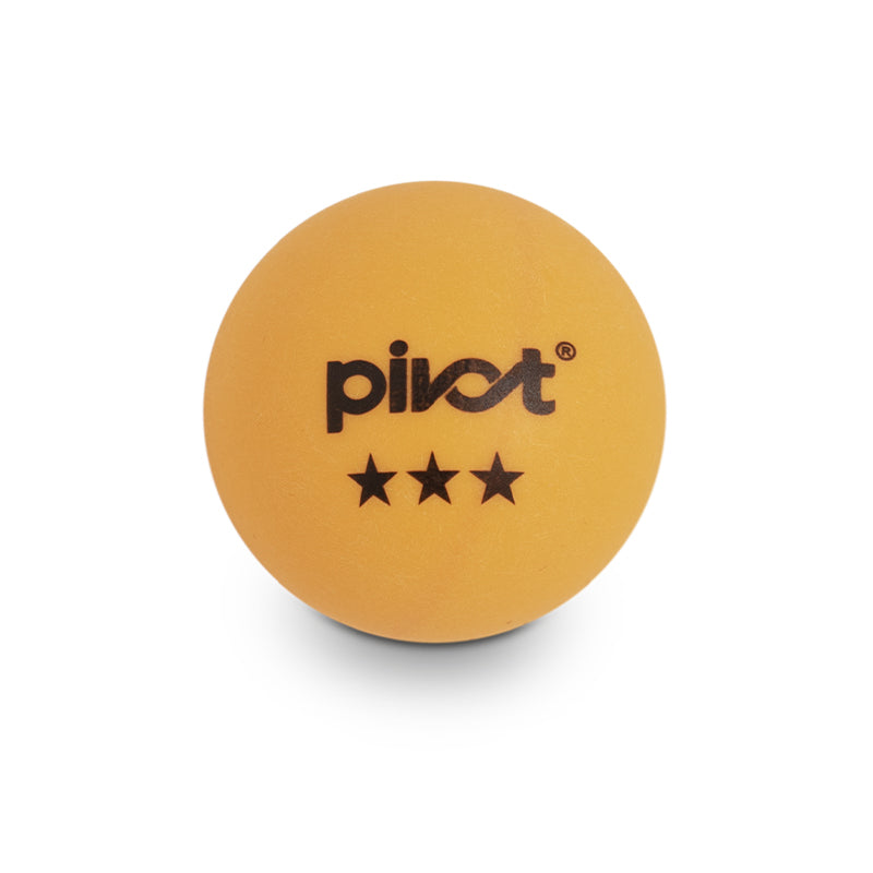 Pivot Sport 4cm 3 Star Table Tennis/Pin Pong Training/Practising Balls ORA (6 Pieces) — image 2