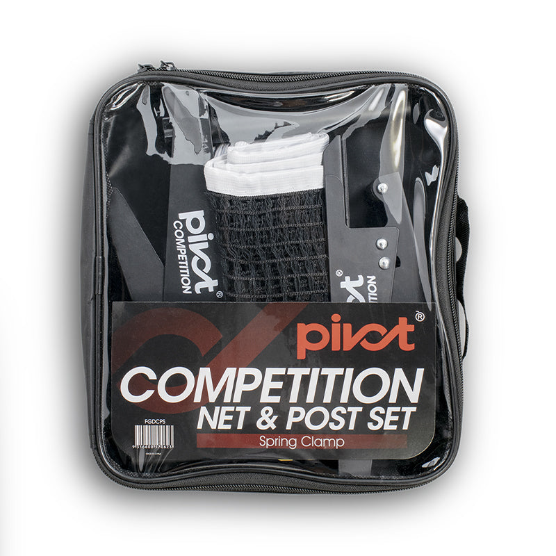 Pivot Competition Sports Table Tennis/Pin Pong Table Net & Post Set Spring Clamp — image 2