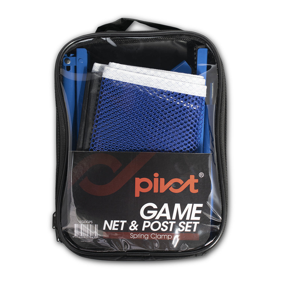 Pivot Sport Game Sports Table Tennis/Pin Pong Table Net & Post Set Spring Clamp — image 2