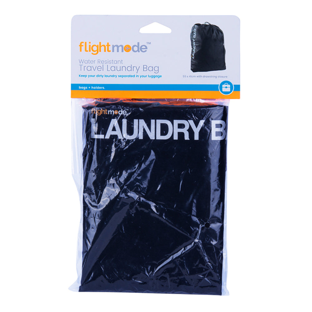 Flightmode Flight Mode Travel Laundry Bag Gym/Sport Water Resistant Pouch Storage Black — image 2