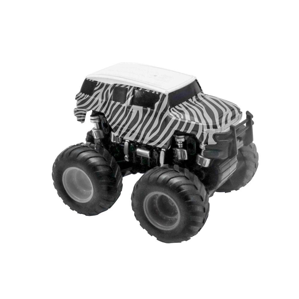 Pocket Money Fun Safari Jeep Friction Truck Kids Toy 3y+ Black (2 Pack) — image 2