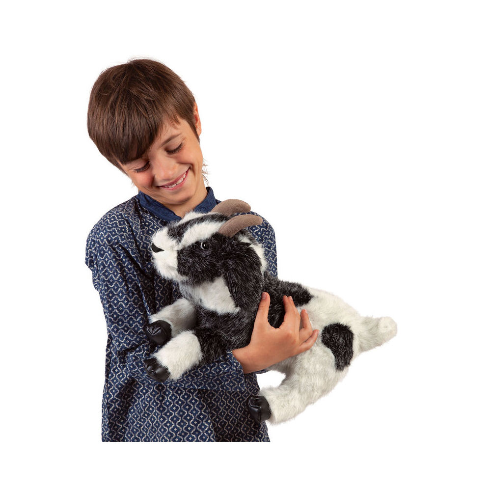 Folkmanis Goat Sued Cloth Hand Puppet 48x30cm Kids/Child Educational Toy 3y+ — image 4