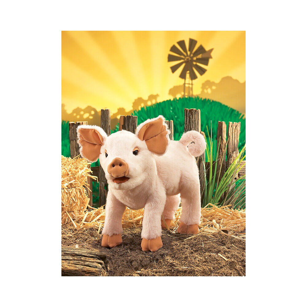 Folkmanis Piglet Hand Puppet 38x25cm Kids Toy Kids/Children Soft Toy Pink 3y+ — image 3