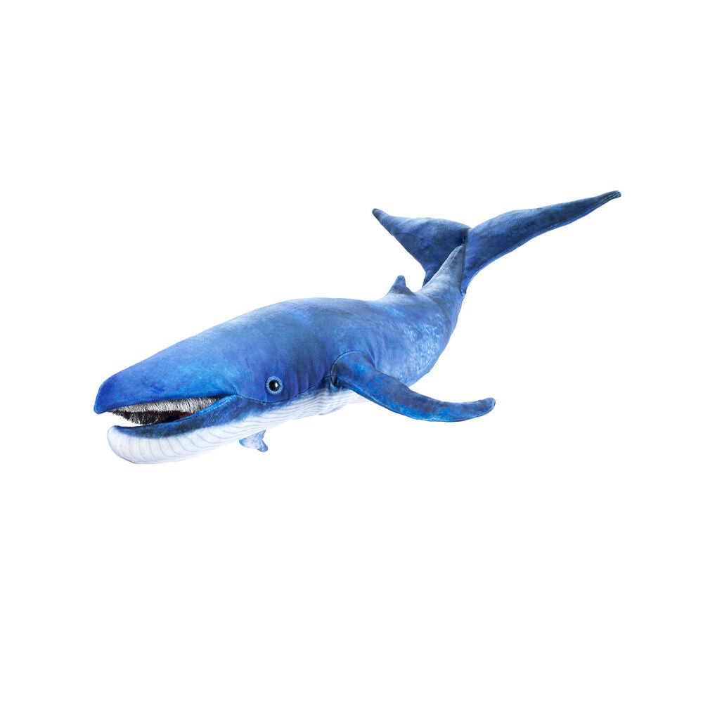 Folkmanis Blue Whale Hand Puppet 68cm Kids/Children Animal Plush Toy 3y+