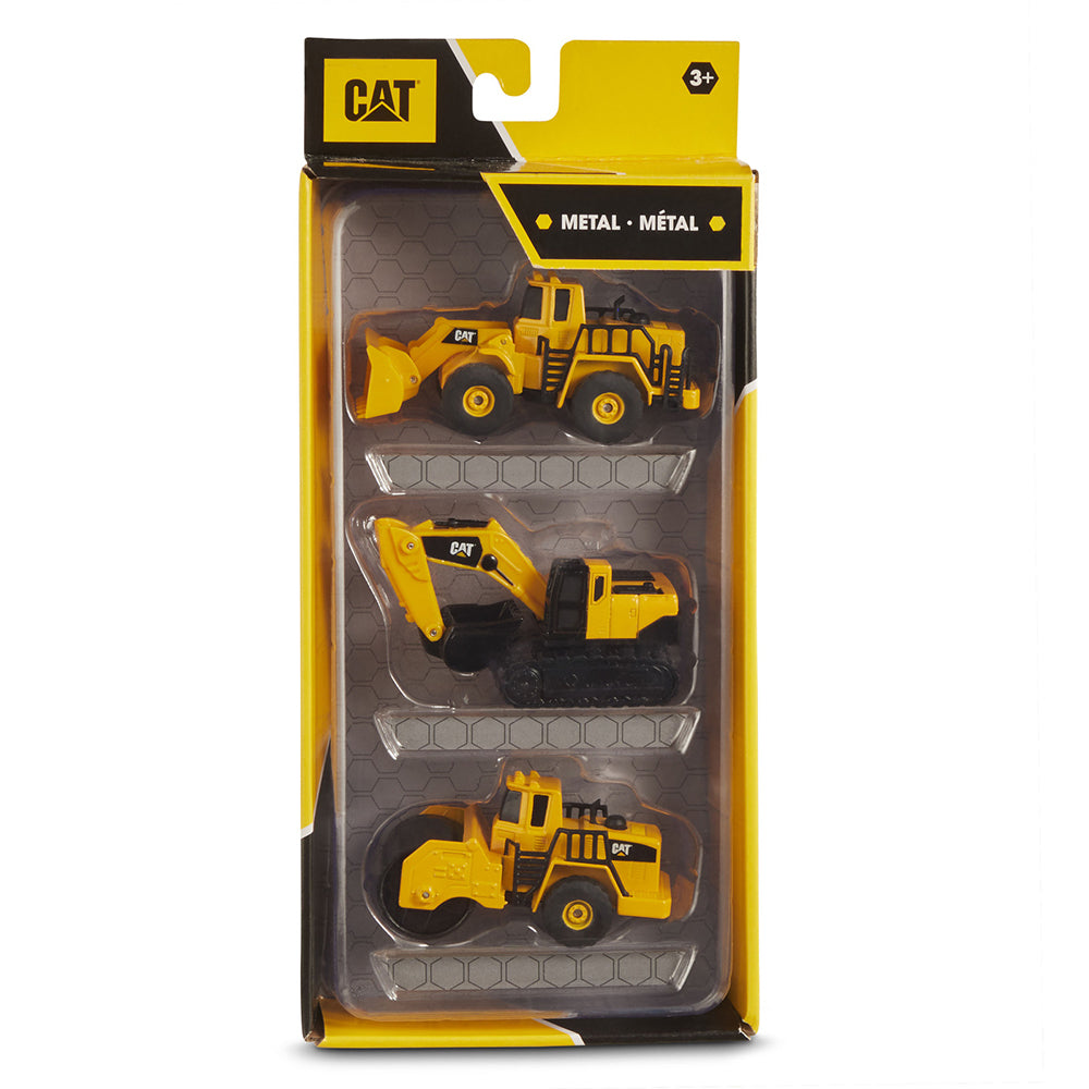 Cat Metal Machines Kids/Children Construction Truck Play Toy Assorted 3+ (3 Pieces) — image 2