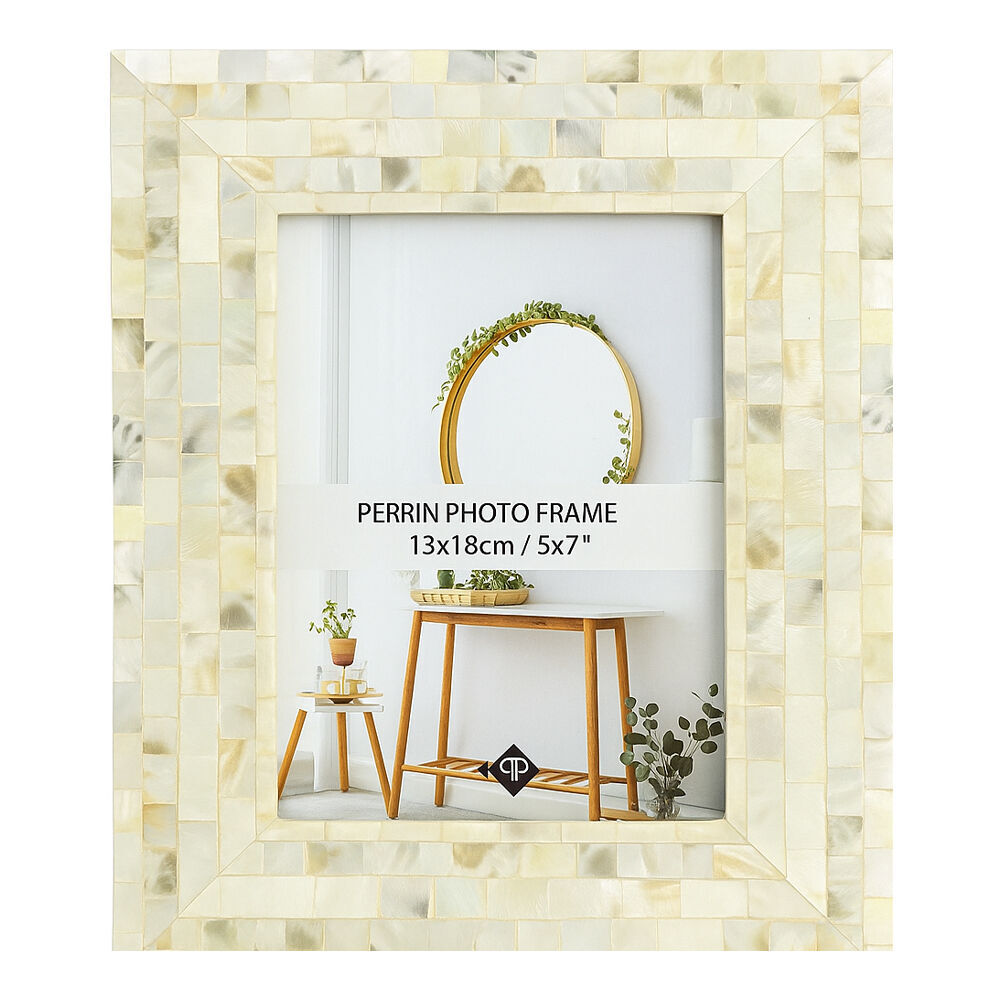 Unigift Perini Home Decor Glass Picture Photo Frame 20x25cm Pearl (12 Pack) — image 2