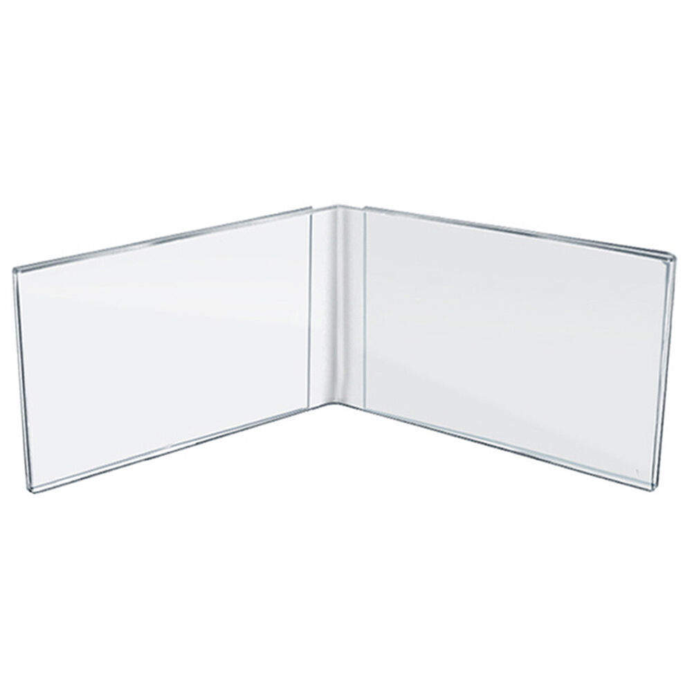 Unigift Inspire Horizontal Double Picture Photo Frame 10x15cm Clear (6 Pack) — image 2