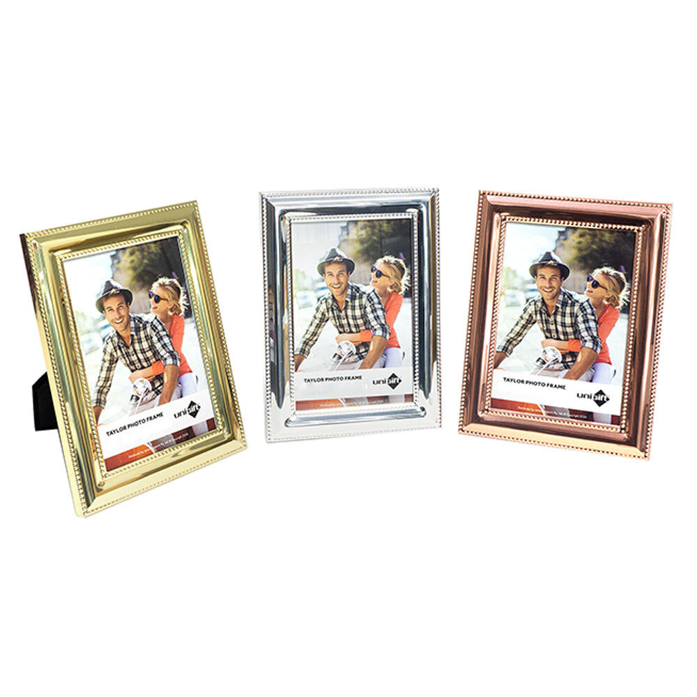 Unigift Taylor Aluminium Photo/Picture Frame Portrait Display 15x20cm Assort — image 2