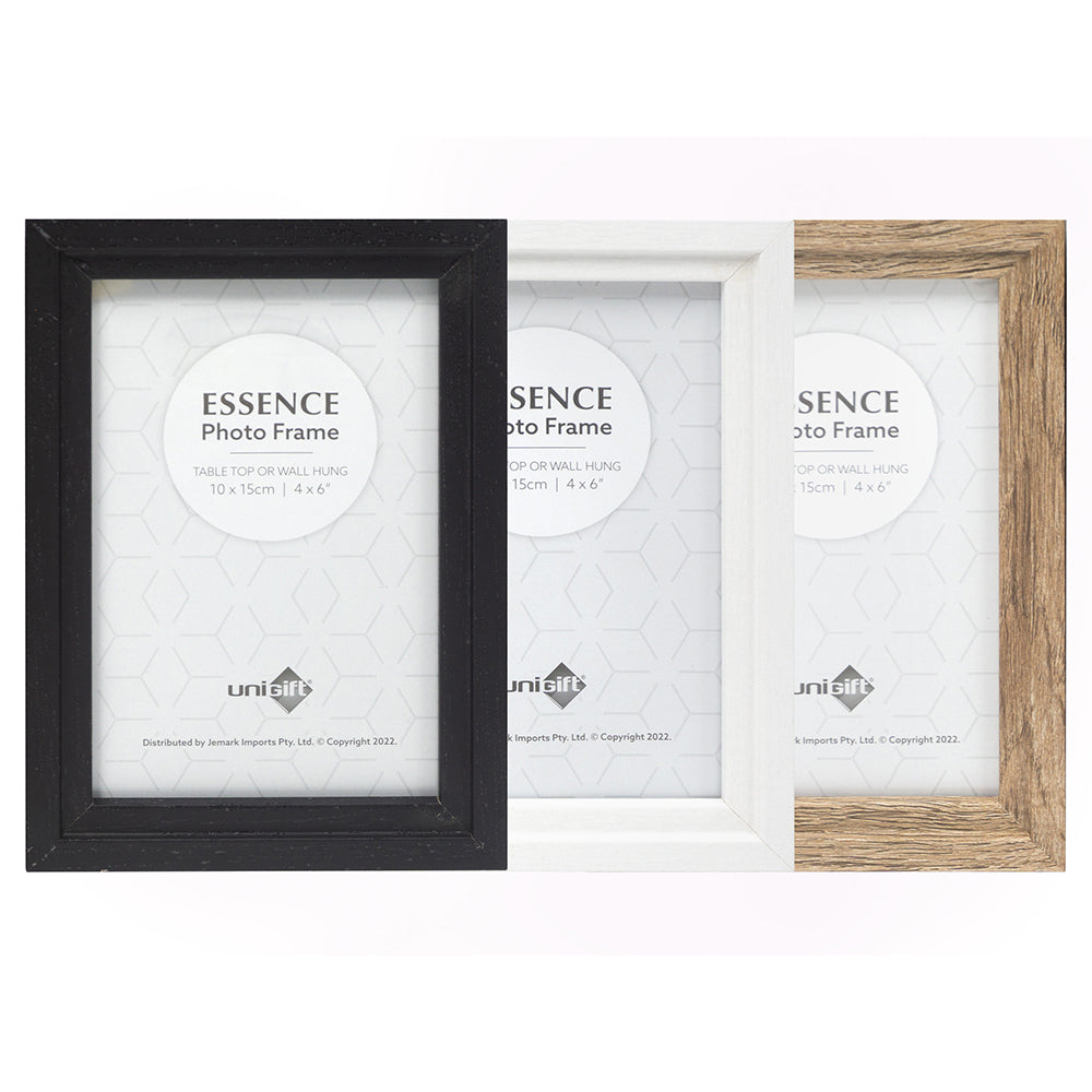 Unigift Essence 10x15cm MDF/Glass Picture/Photo Frame Wall Hanging Display Asst — image 2