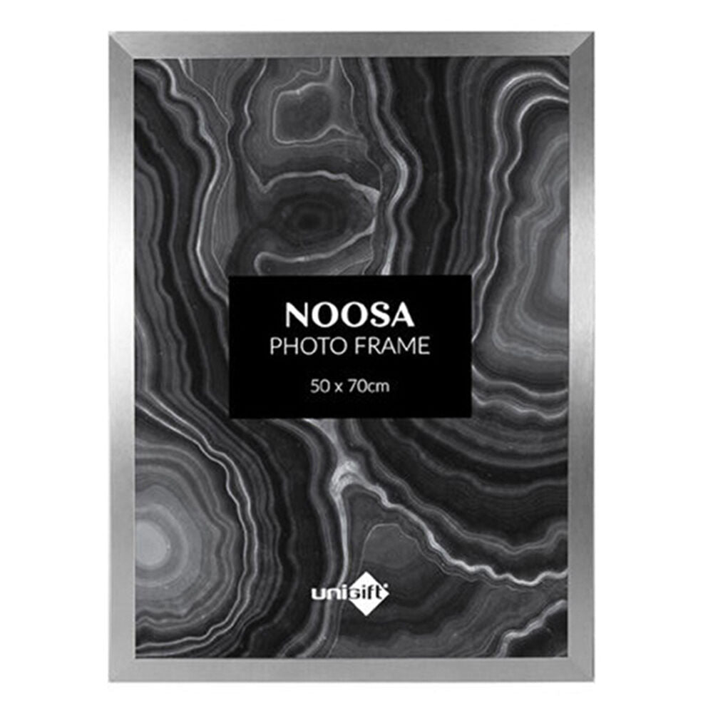 Unigift Wooden Noosa Glass Picture Photo Frame 50x70cm Silver Pearl (3 Pack) — image 2