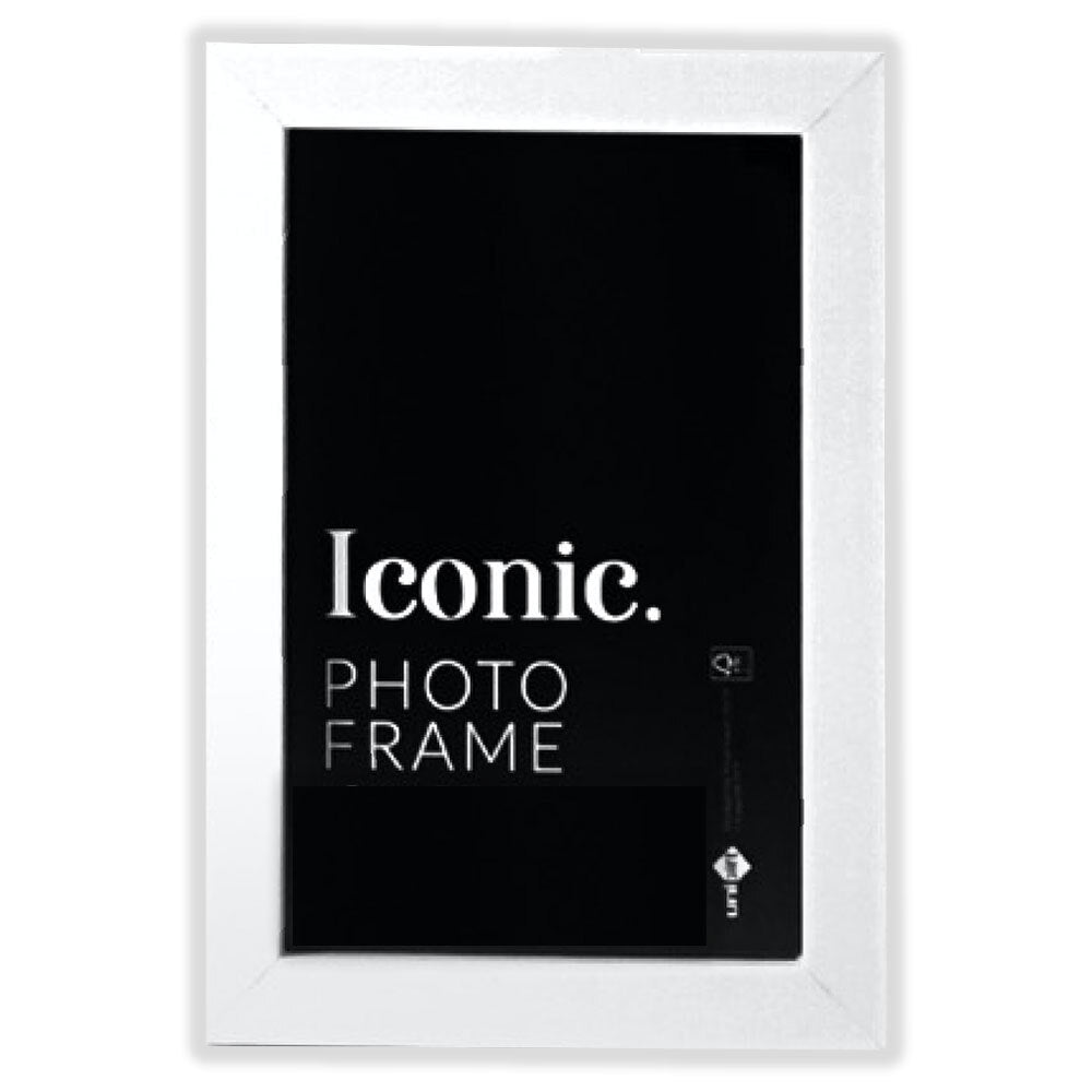Unigift 50x70cm Iconic MDF Acrylic Photo Frame Picture Holder Home Decor — White