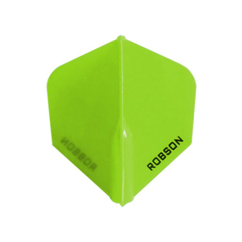 Robson 3pc Robson Plus Dart Flights Standard Set - Green (2 Pack)