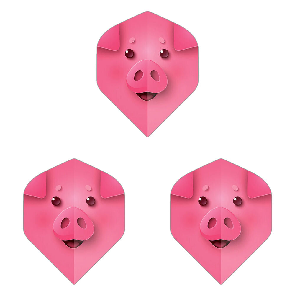 Formula Sports Polyester Emblem Dart Flights Standard Shape Assorted (3 Pieces)