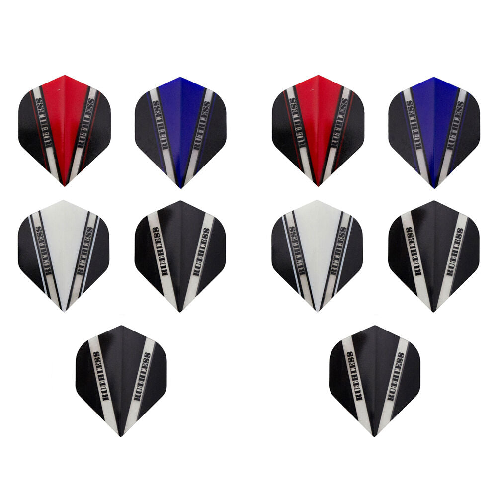 Formula Sports 3pc Formula Sports Ruthless V100 Pro Dart Flights Standard Shape Assorted (10 Pack)