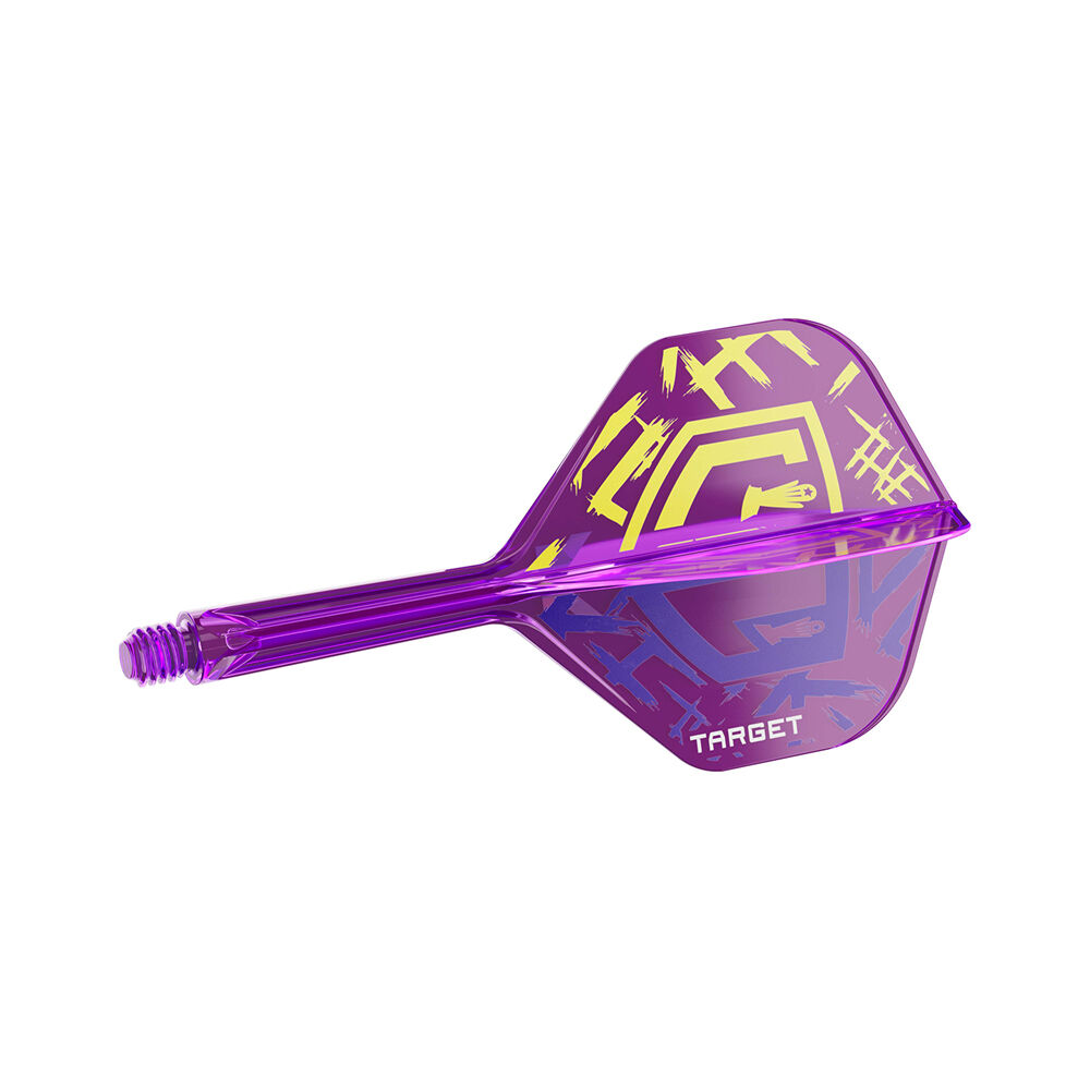 Target Luke Littler World Champ K-Flex No2 Durable Dart Flight Medium Purple (3 Pieces) — image 2