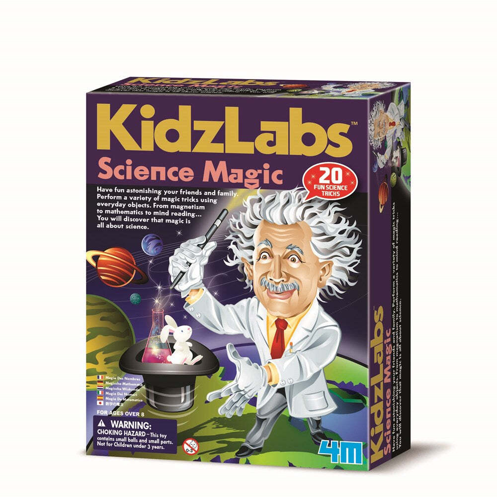 4M KidzLabs Science Magic Educational Kids/Children Learning Activity Toy 8y+