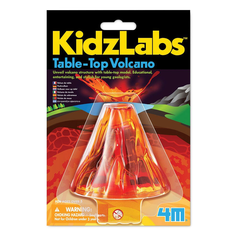 4M KidzLabs Table-Top Volcano Kids/Children Science Educational Play Toy 5y+