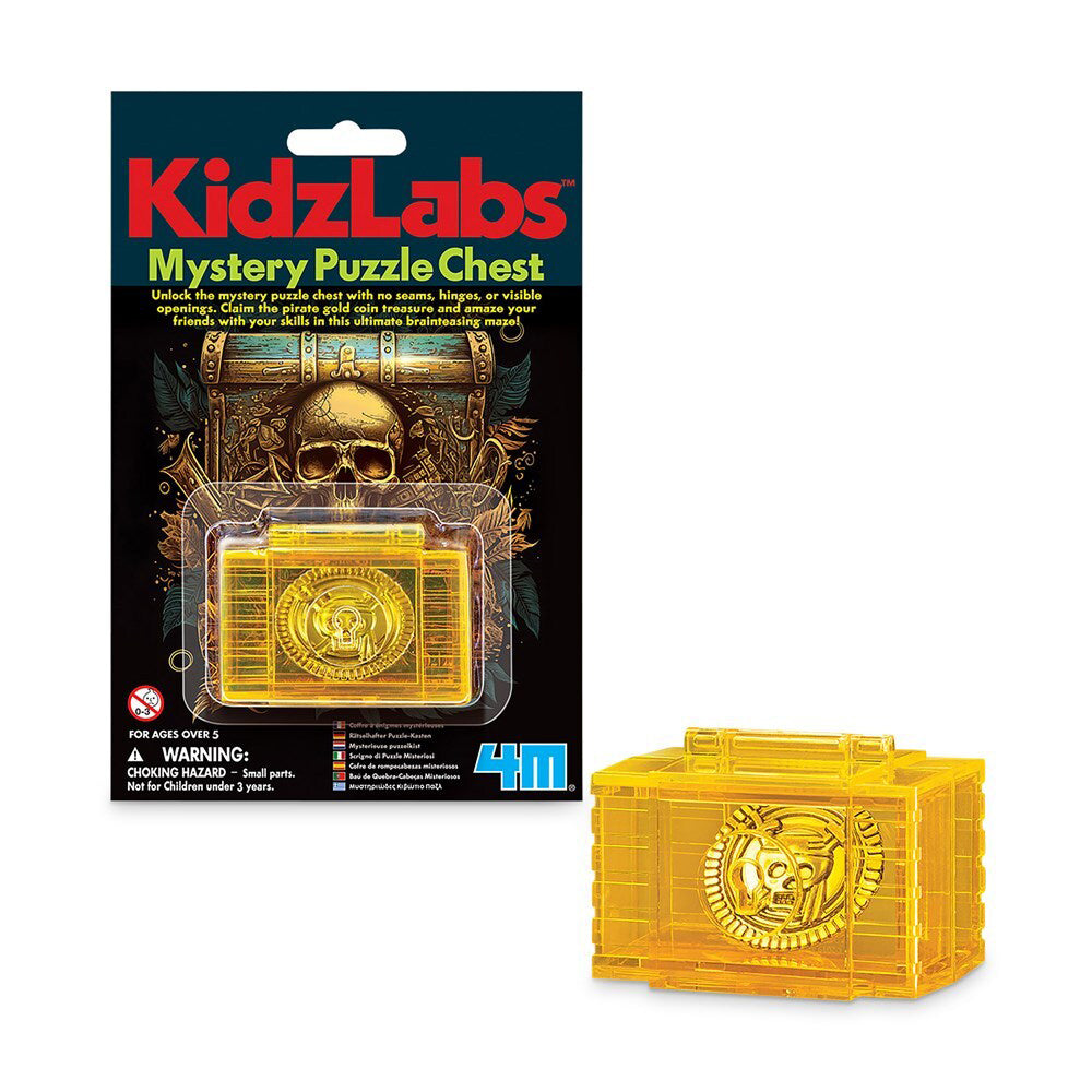 4M KidzLabs Mystery Puzzle Chest Kids/Children Fun Play Educational Toy 5y+ — image 2