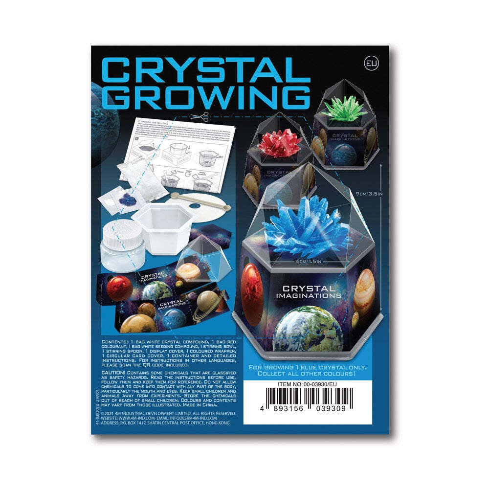 4M Crystal Growing Kit Space Gem Educational Kids/Toddler Activity Toy 10y+ Blue — image 2