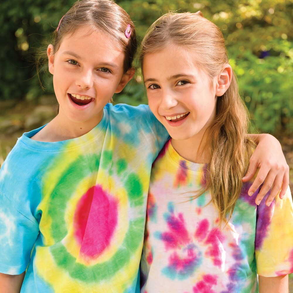 4M KidzMaker Tie Dye Art Kit Draw/Paint Colorful Kids Creative Activity Set 8y+ — image 3