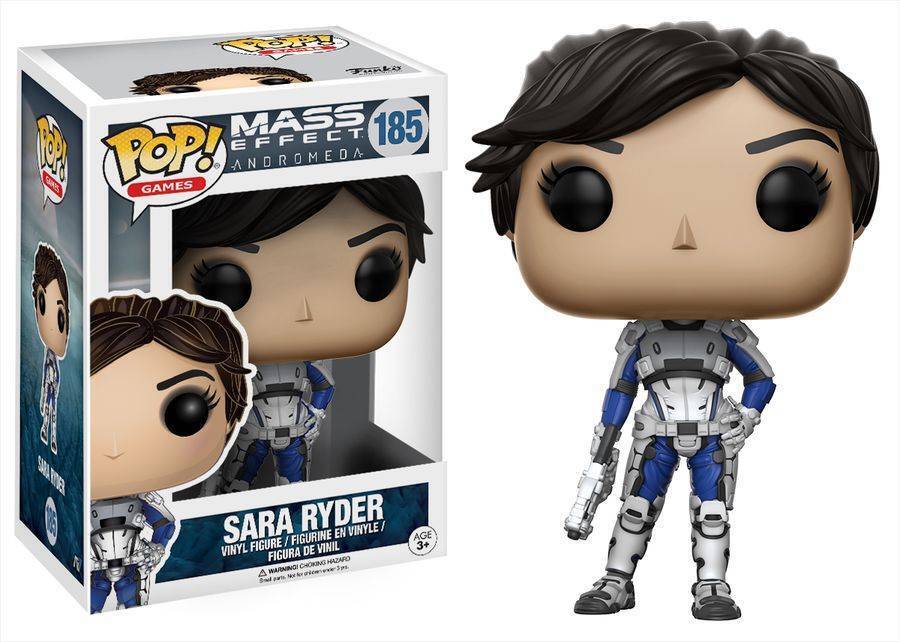 Pop! Funko 10cm Figurine Mass Effect Andromeda Sara Ryder #185 Collectable 3+