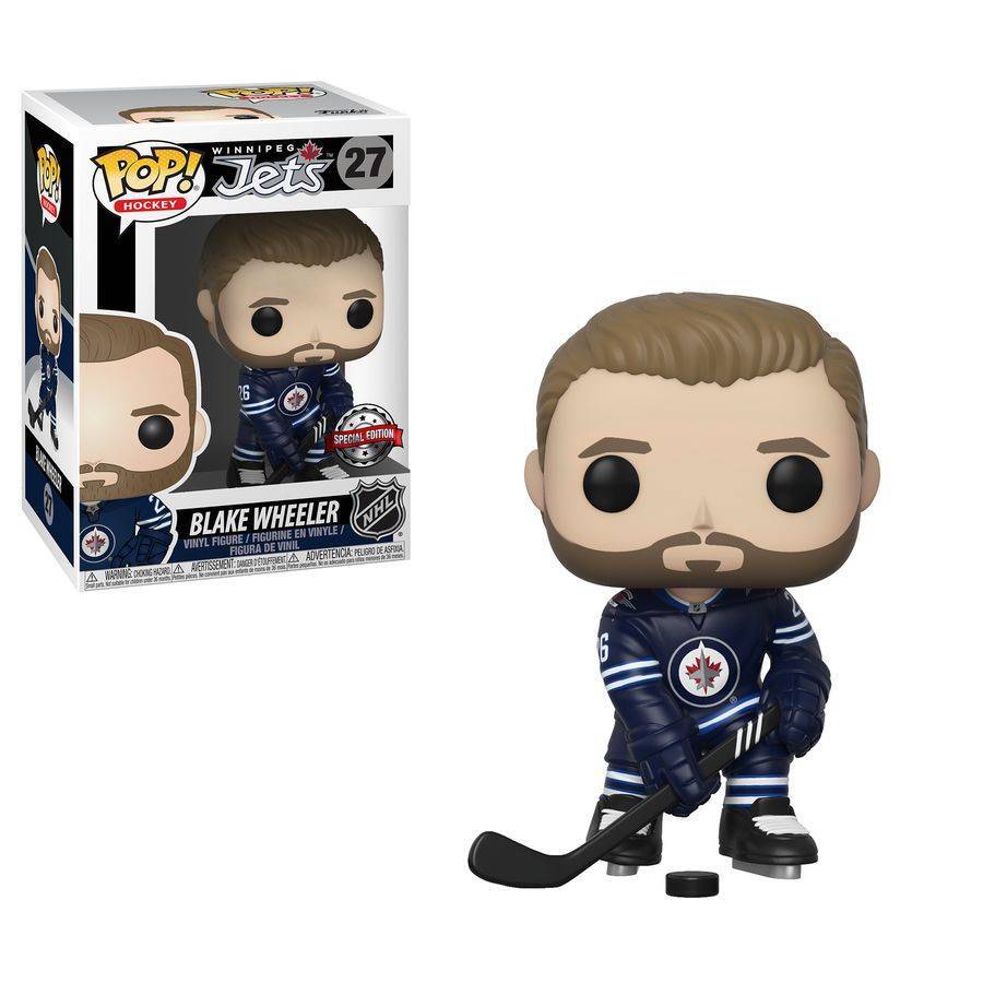 Pop! Funko 10cm Figurine NHL Jets Blake Wheeler #27 Collectable Vinyl Toy 3y+ — image 2