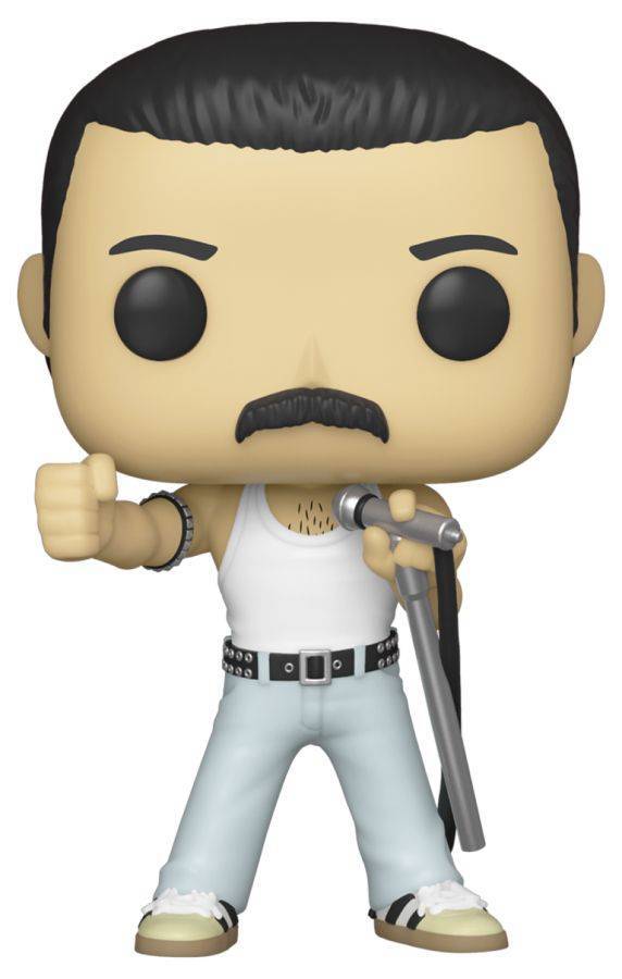 Pop! 10cm Vinyl Queen Freddie Mercury Radio Gaga #183 Collectable Funko Figurine