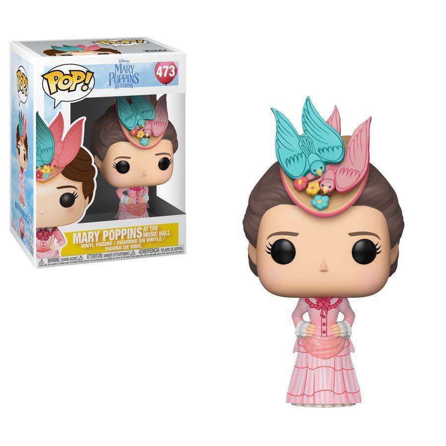 Pop! Funko Vinyl 10cm Figurine Mary Poppins Returns Mary at Music Hall #473 Toy
