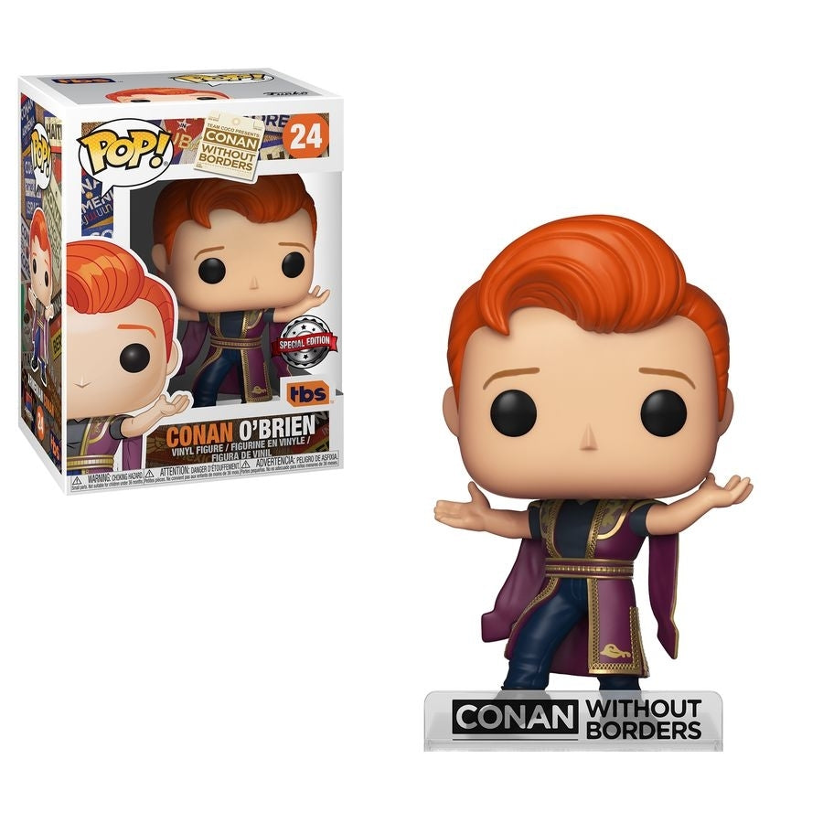 Pop! Funko 10cm Conan O'Brien Armenian #24 Vinyl Figurine/Collectables Toy 3y+ — image 2