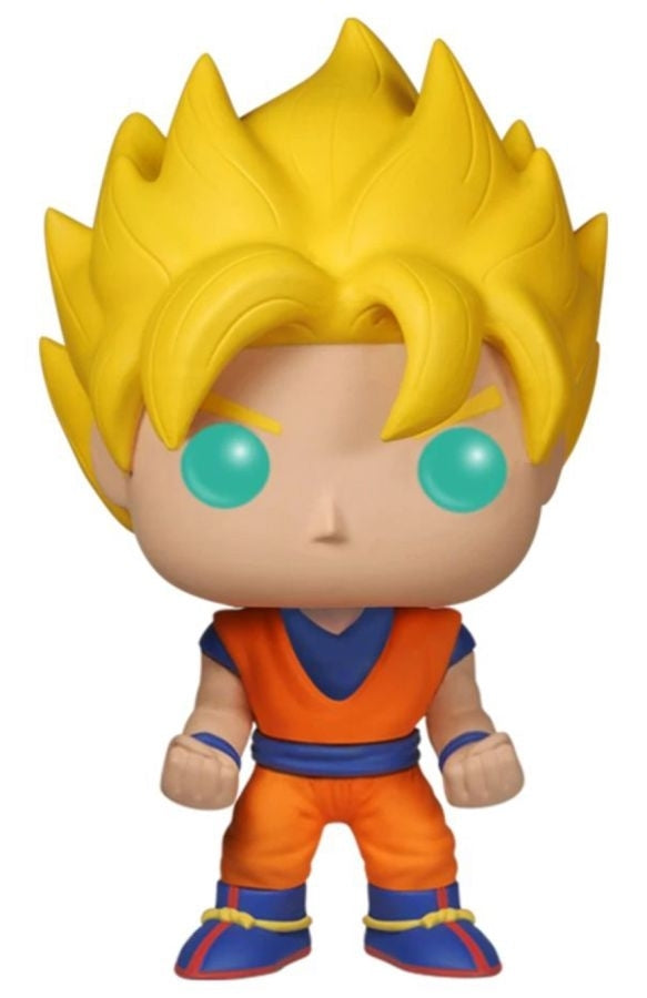 Pop! 10cm Figurine Dragon Ball Z Super Saiyan Goku Vinyl Toy Collectable Kids 3+ — image 2
