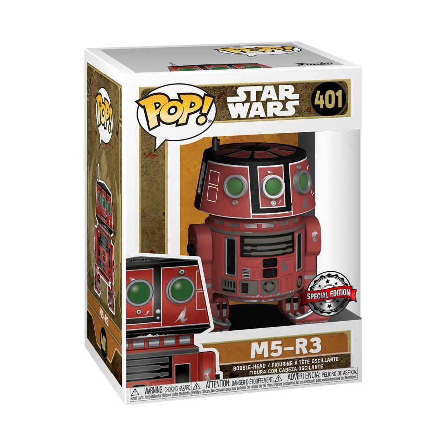 Pop! Pop Vinyl Figurine Star Wars Galaxys Edge - M3-R3 RS Collectible 10cm Plastic — image 2