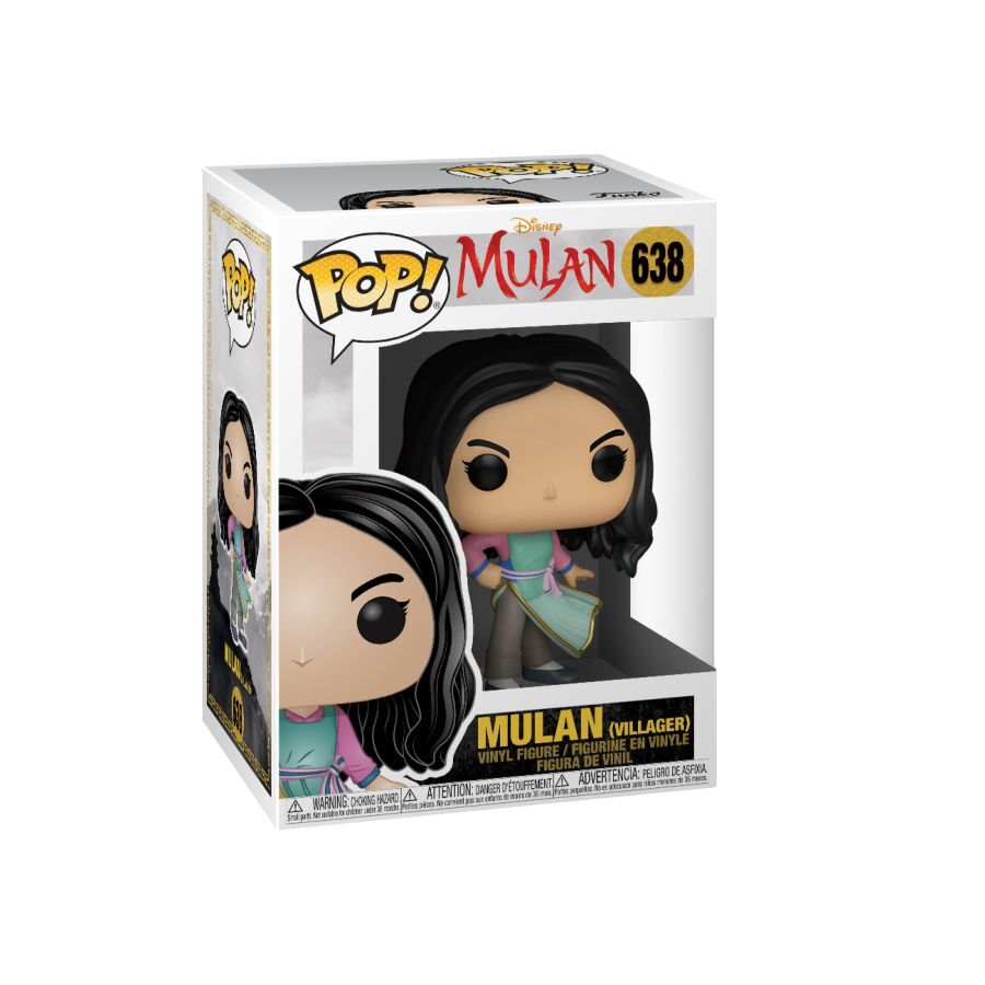 Pop! Vinyl Mulan 2020 Mulan Villager #638 Collectable Figurine 10cm Toy 3y+ — image 2
