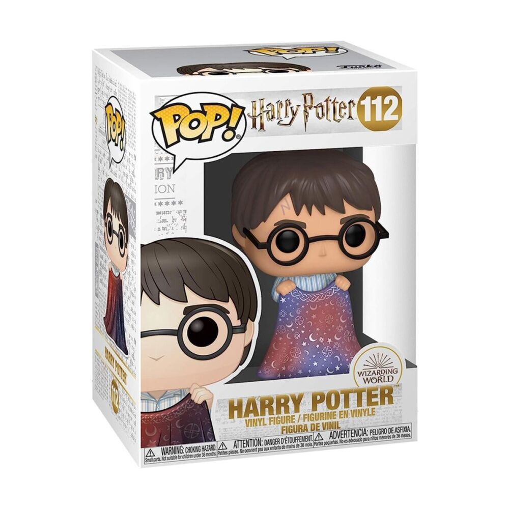 Pop! Funko 10cm Harry Potter w/ Invisibility Cloak Vinyl Figurine/Collectables — image 3