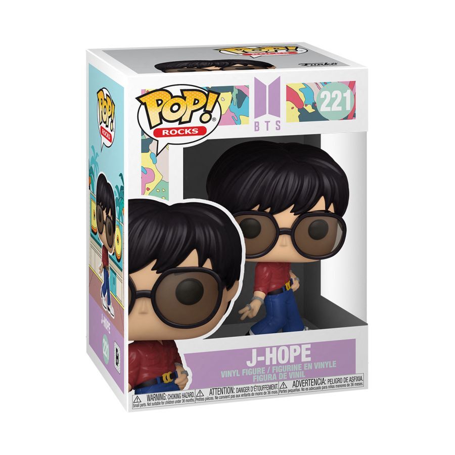 Pop! Funko 10cm BTS J-hope Dynamite #221 Collectables Vinyl Toy Figurine 3y+ — image 2