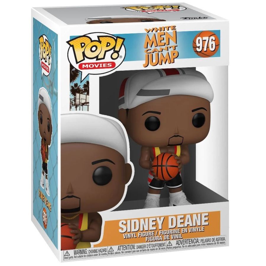 Pop! Funko Vinyl Figurine White Men Can't Jump Sidney #976 Collectable Toy 3+ — image 2