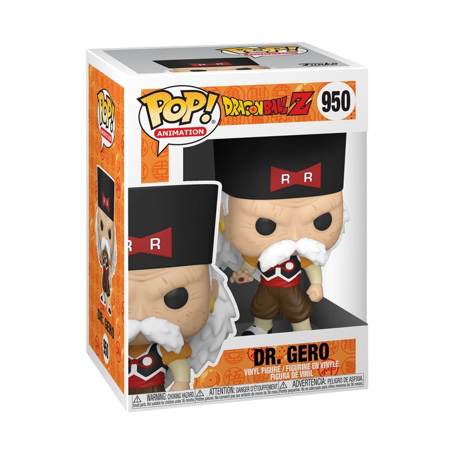 Pop! 10cm Funko Figurine Dragon Ball Z Dr Gero Vinyl Toy Collectable Kids 3y+ — image 2