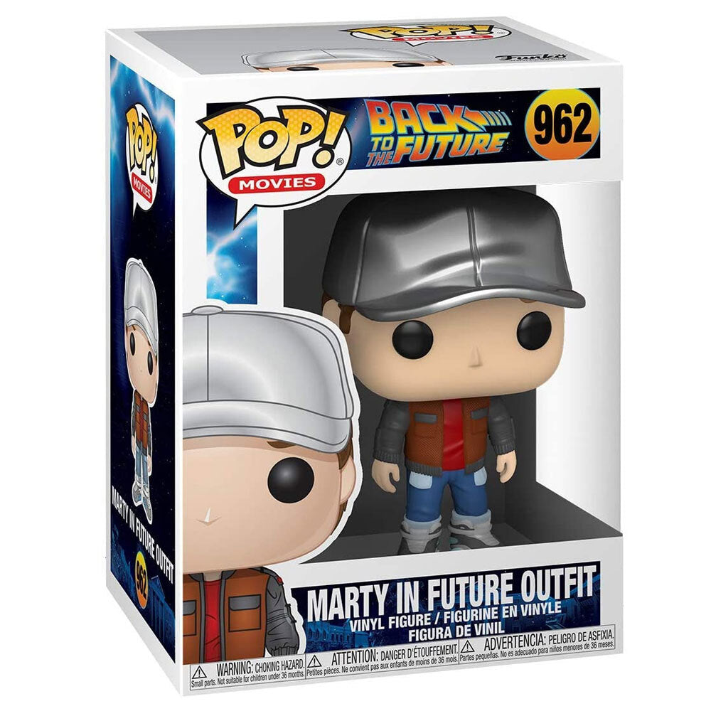 Pop! Marty In Future Outfit Figurine Collectables Vinyl Collection 10cm Toys — image 2