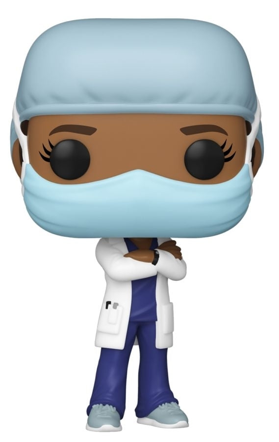 Pop! 10cm Vinyl Heroes Front Line Worker Female #2 PU Collectable Funko Figurine
