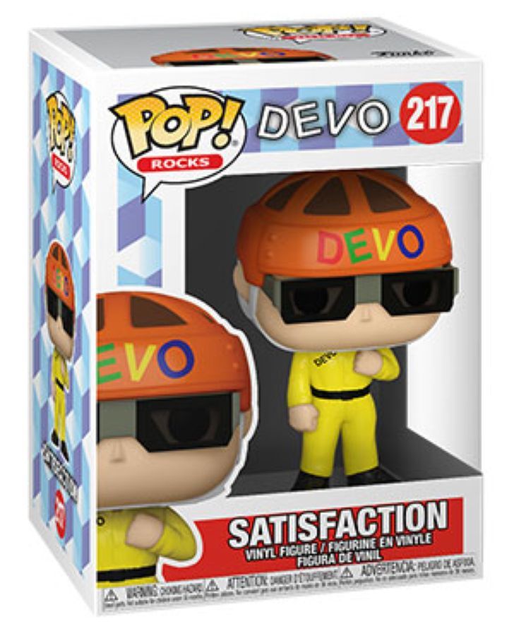 Pop! Funko 10cm Figure Devo Satisfaction Vinyl Figurine/Collectables 3+ Kids Toy — image 2