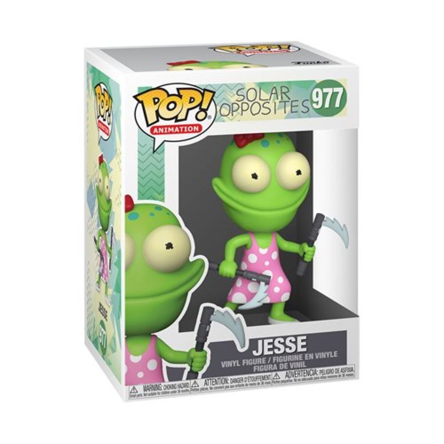 Pop! Funko 10cm Figurine Solar Opposites Jesse #977 Vinyl Collectable Toy 3y+ — image 2