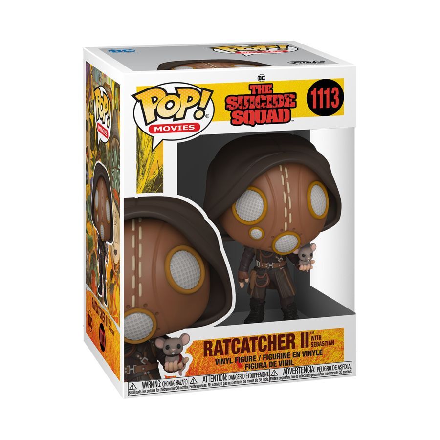Pop! Vinyl Figure The Suicide Squad Ratcatcher II w/Sebastian #1113 Collectable — image 2
