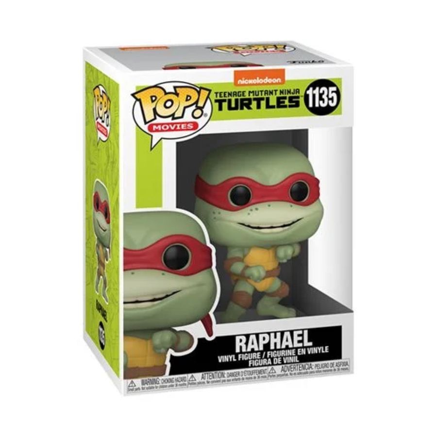 Pop! Funko 10cm Vinyl Figurine TMNT 2 Raphael #1135 Collectable Kids 3y+ Toy — image 2