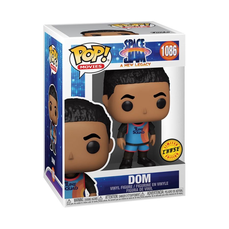 Pop! Funko 10cm Figurine Space Jam 2 Dom #1086 Collectable Vinyl Toy Kids 3y+ — image 3