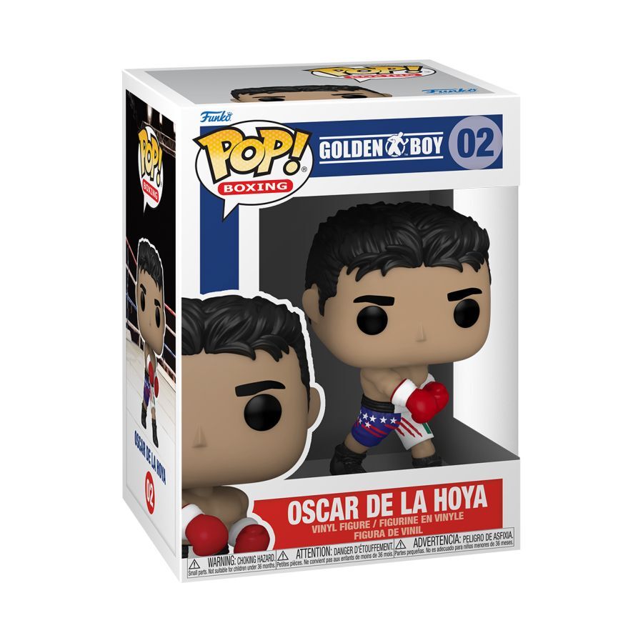 Pop! Funko 10cm Boxing Oscar De La Hoya #02 Collectables Vinyl Kids Figurine 3y+ — image 2