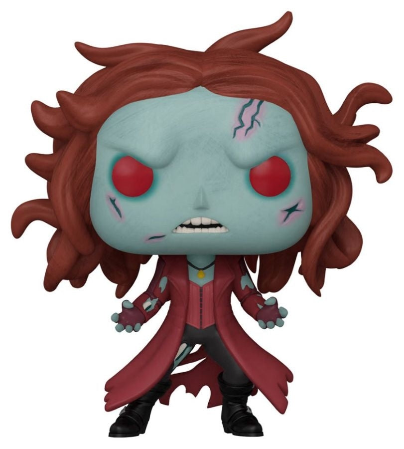 Pop! Pop Vinyl Figurine What If - Zombie Scarlet Witch - Collectible 10cm Figure